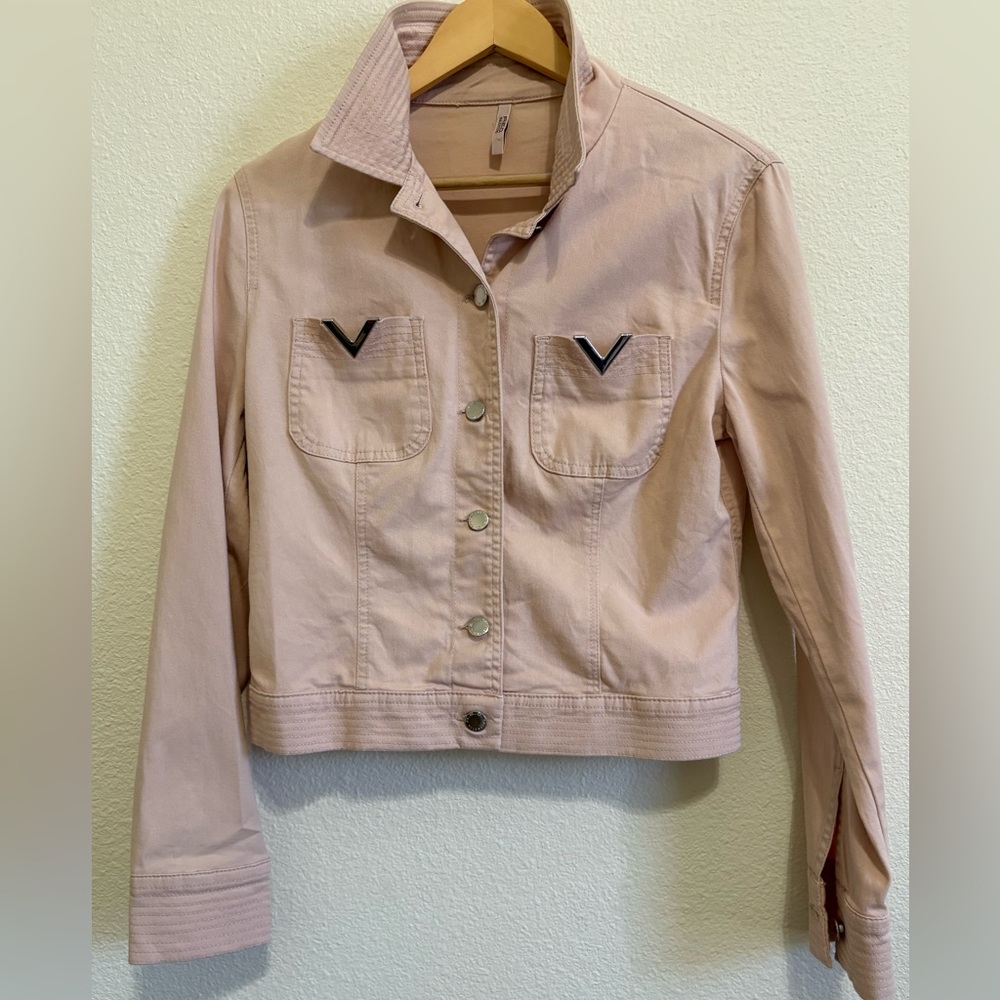 Red Valentino Pink Women's Denim Jacket